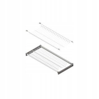 Suszarka do naczyń meblowa 50cm powlekana biała